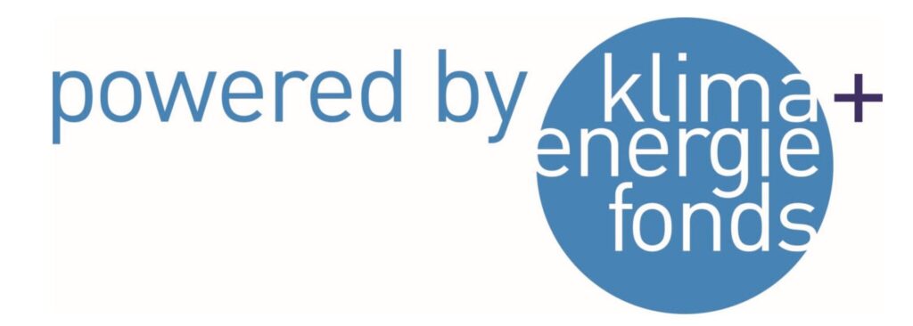 Klima energie fonds. Logo